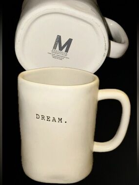 Early RAE DUNN Magenta Exclusive Designed in USA “DREAM.” Coffee/Tea Mug/Cup HTF